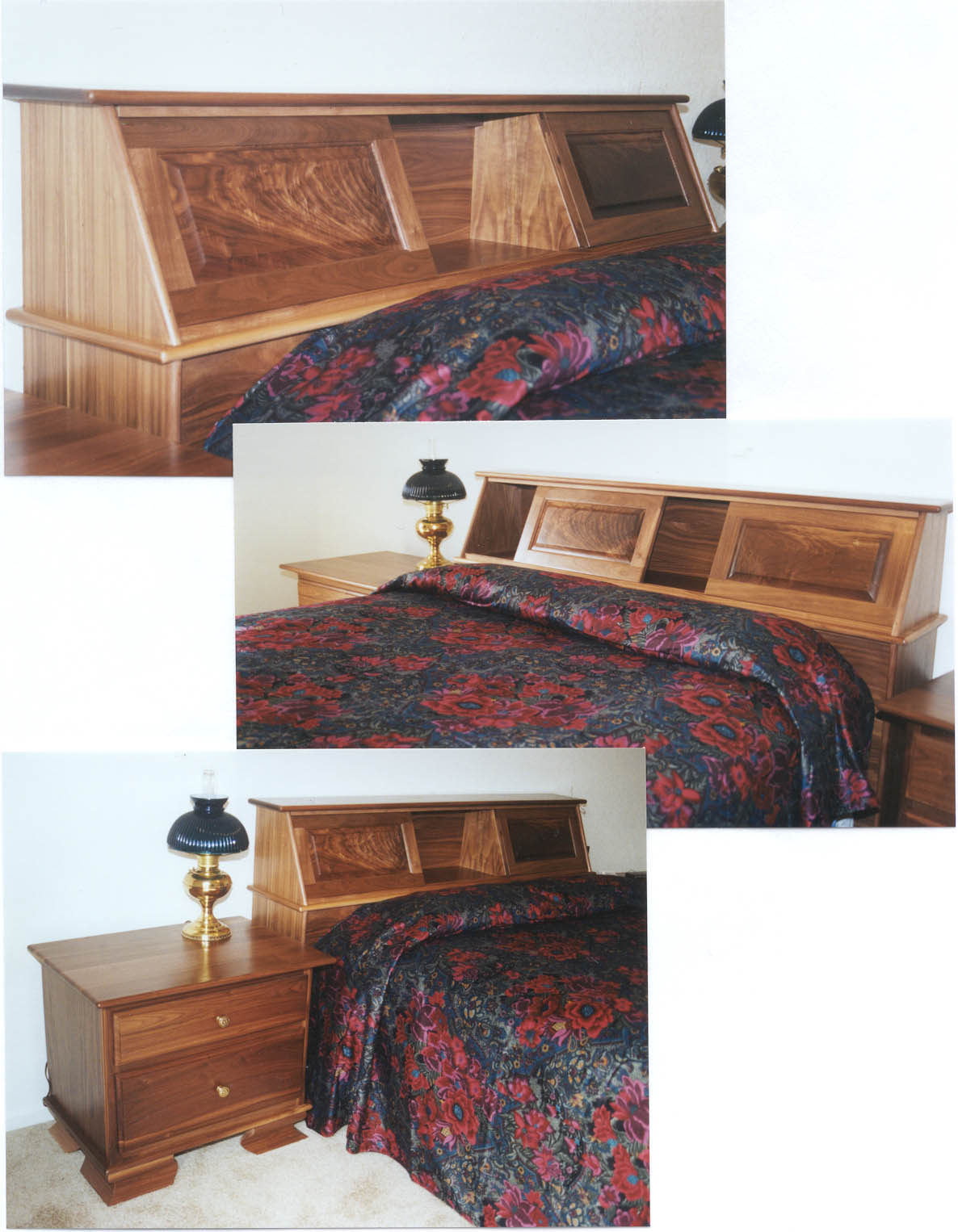 Walnut Headboard