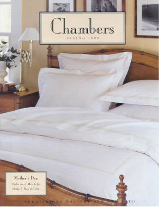 Cover of Chambers catalog,<br>
a Williams-Sonoma Catalog